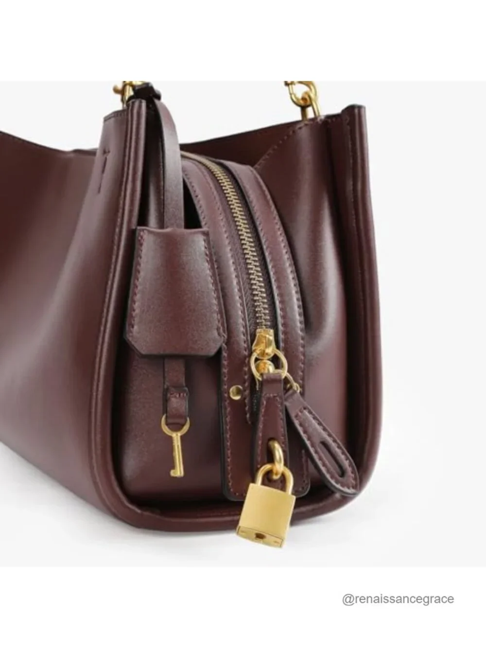 Vintage Style Faux Leather Slouchy Hobo Shoulder Bag with Detachable Straps